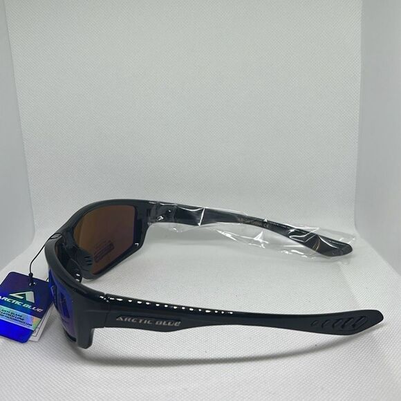 Arctic Blue Mirrored Sunglasses - Picture 2 of 3